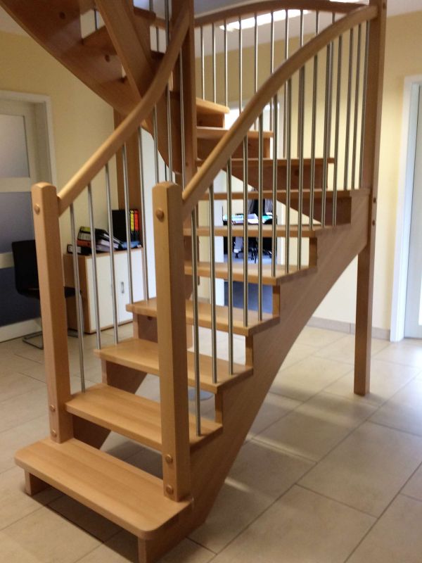 Aufgesattelte Treppen 
