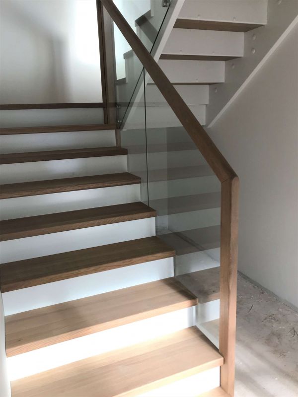 Aufgesattelte Treppen 