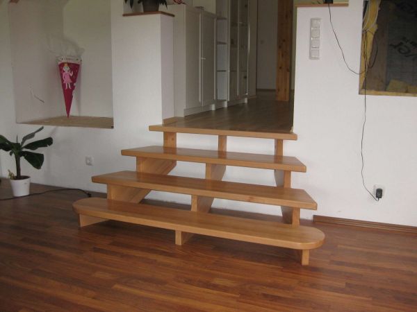 Aufgesattelte Treppen 
