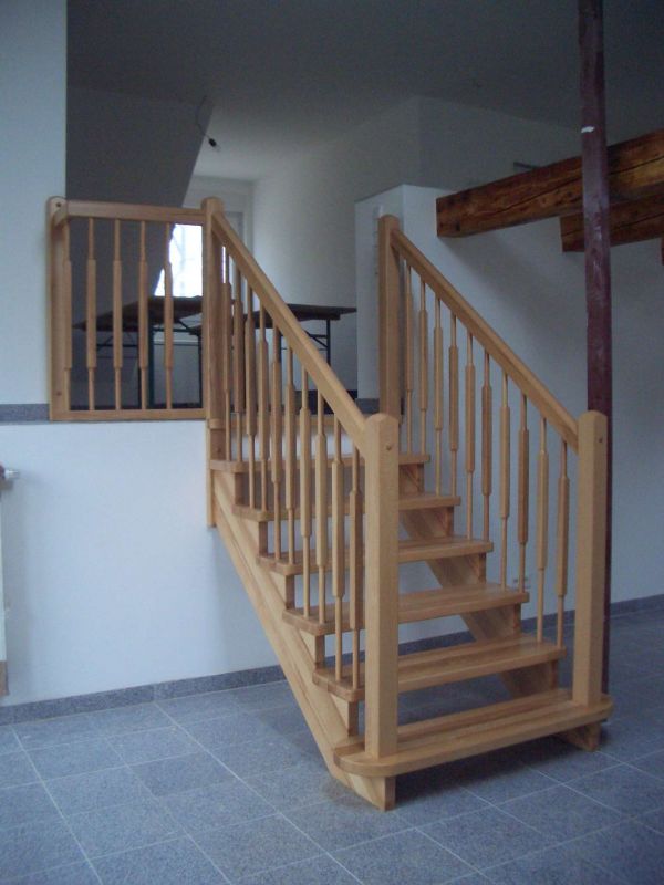 Aufgesattelte Treppen 