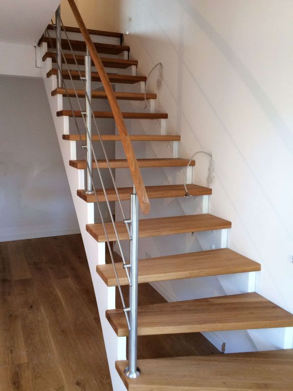Aufgesattelte Treppen 