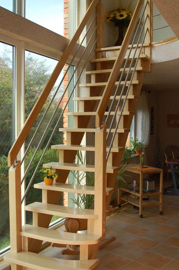 Aufgesattelte Treppen 