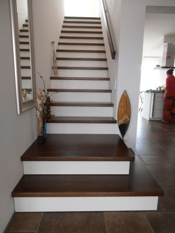 Aufgesattelte Treppen 